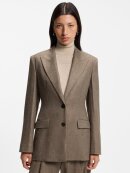 BOSS WOMENSWEAR - BOSS Slim-fit textured blazer BOSS WOMENSWEAR - BOSS Slim-fit textured blazer