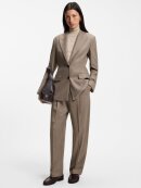 BOSS WOMENSWEAR - BOSS Relaxed-fit trousers in textured stretch fabric BOSS WOMENSWEAR - BOSS Relaxed-fit trousers in textured stretch fabric