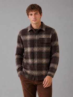 Clean Cut Copenhagen RICHARD CHECKED OVERSHIRT Clean Cut Copenhagen RICHARD CHECKED OVERSHIRT