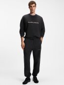 HUGO MENSWEAR - HUGO Relaxed-fit cotton trousers with streetwear logo HUGO MENSWEAR - HUGO Relaxed-fit cotton trousers with streetwear logo
