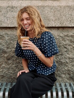 Neo Noir Anela Dot Blouse