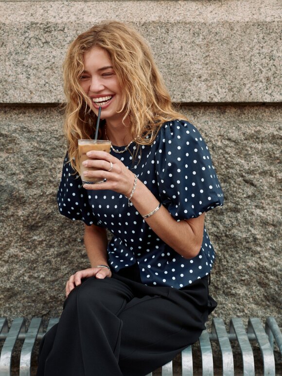 Neo Noir - Neo Noir Anela Dot Blouse