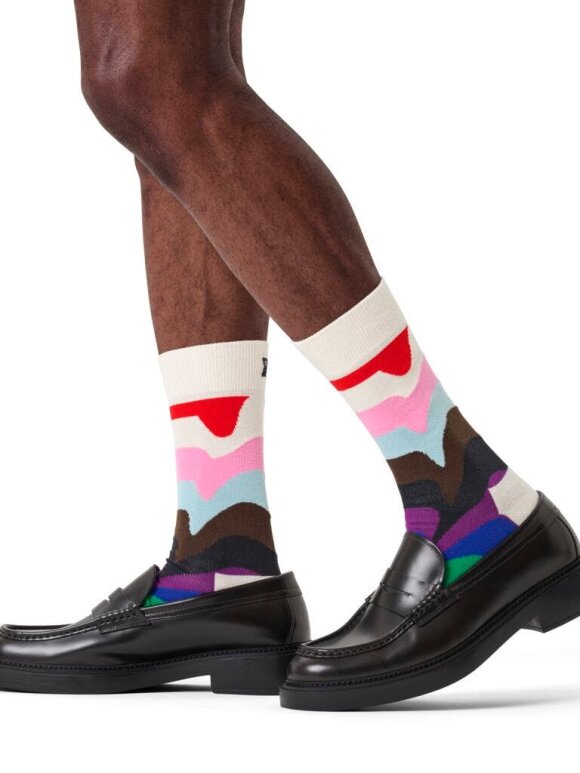 Happy Socks - Happy Socks Pride Liquid Stripe Sock