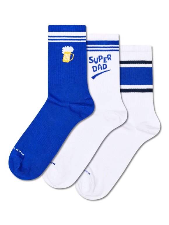 Happy Socks - Happy Socks 3-Pack Dad Sneaker Socks