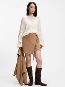 BOSS WOMENSWEAR - BOSS OVERSIZED-FIT SWEATER WITH CABLE-KNIT STRUCTURE