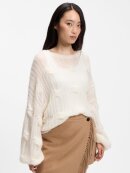 BOSS WOMENSWEAR - BOSS OVERSIZED-FIT SWEATER WITH CABLE-KNIT STRUCTURE