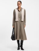 BOSS WOMENSWEAR - BOSS BELTED FLANNEL SHIRT DRESS WITH WOOL AND LINEN BOSS WOMENSWEAR - BOSS BELTED FLANNEL SHIRT DRESS WITH WOOL AND LINEN