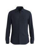 BOSS Men - BOSS Men SLIM-FIT SHIRT IN MELANGE COTTON JERSEY BOSS Men - BOSS Men SLIM-FIT SHIRT IN MELANGE COTTON JERSEY