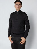 Clean Cut Copenhagen - Clean Cut MERINO HALF ZIP KNIT Clean Cut Copenhagen - Clean Cut MERINO HALF ZIP KNIT