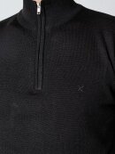 Clean Cut Copenhagen - Clean Cut MERINO HALF ZIP KNIT Clean Cut Copenhagen - Clean Cut MERINO HALF ZIP KNIT