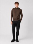 Clean Cut Copenhagen - Clean Cut MERINO HALF ZIP KNIT Clean Cut Copenhagen - Clean Cut MERINO HALF ZIP KNIT