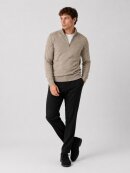 Clean Cut Copenhagen - Clean Cut MERINO HALF ZIP KNIT Clean Cut Copenhagen - Clean Cut MERINO HALF ZIP KNIT