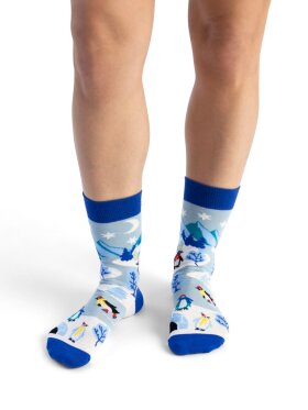 Happy Socks Pinguin Village Sock