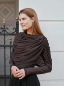 Neo Noir - Neo Noir Lottuna Drapy Mesh Blouse