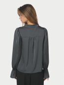 Neo Noir - Neo Noir Amara Drapy Satin Blouse