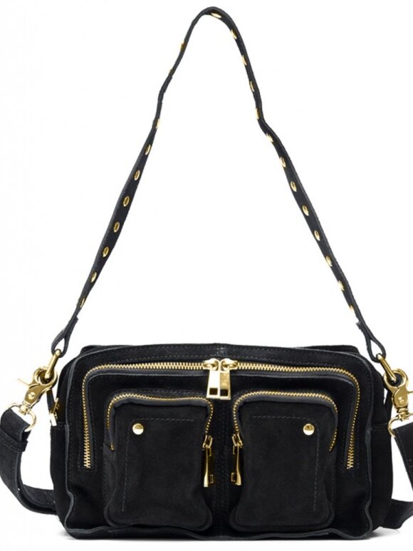 Ellie suede w. gold