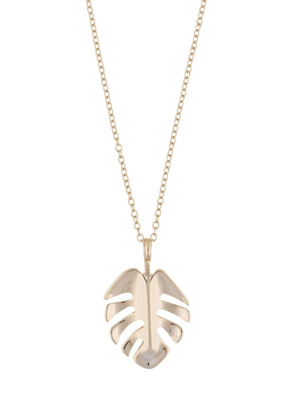 Hyde leaf pendant neck 42