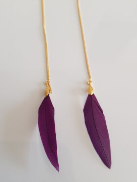 KIVILAI FEATHER EARRING