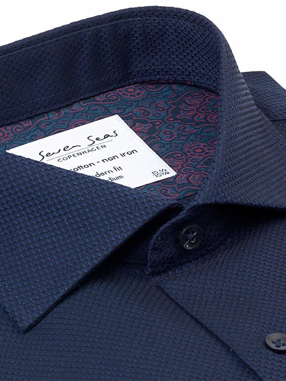 Seven seas Copenhagen - seven seas DARWIN regular fit shirt