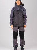 Rib-stop circle anorak