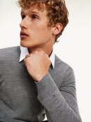 Tommy Hilfiger MENSWEAR - Tommy lUXURY WOOL V-NECK JUMPER