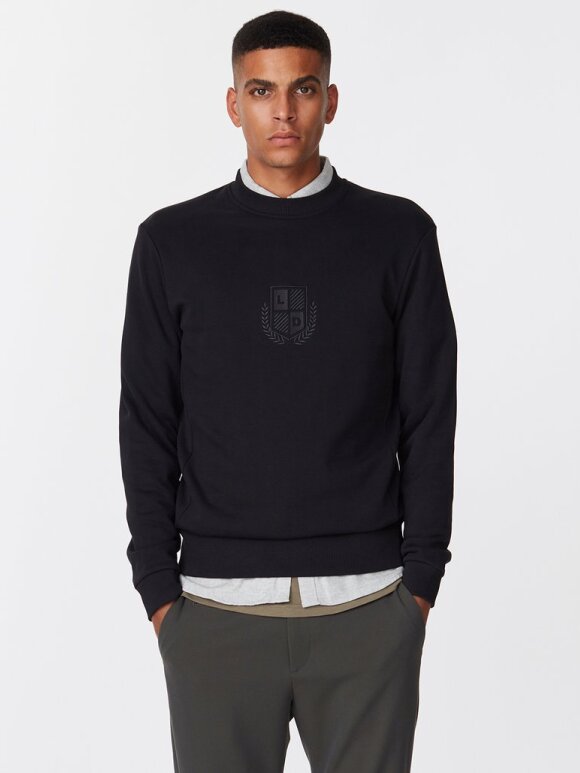 Les  Deux Copenhagen - Les Deux shield sweat shirt