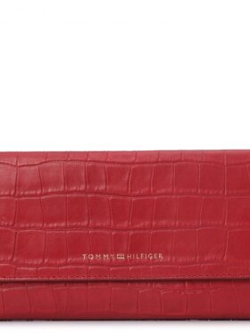 TOMMY HILFIGER Turnlock Wallet with Flap