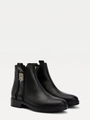 Tommy Hilfiger MENSWEAR - Tommy Hilfiger MONOGRAM LEATHER FLAT BOOTS