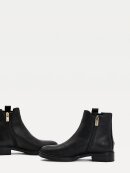 Tommy Hilfiger MENSWEAR - Tommy Hilfiger MONOGRAM LEATHER FLAT BOOTS