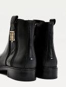 Tommy Hilfiger MENSWEAR - Tommy Hilfiger MONOGRAM LEATHER FLAT BOOTS