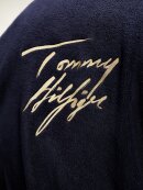 Tommy Hilfiger MENSWEAR - TOMMY FLAG LOGO ORGANIC COTTON TOWELLING BATHROBE