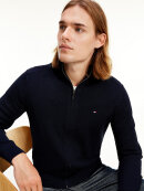 Tommy Hilfiger MENSWEAR - TOMMY COTTON CASHMERE ZIP-THRU CARDIGAN