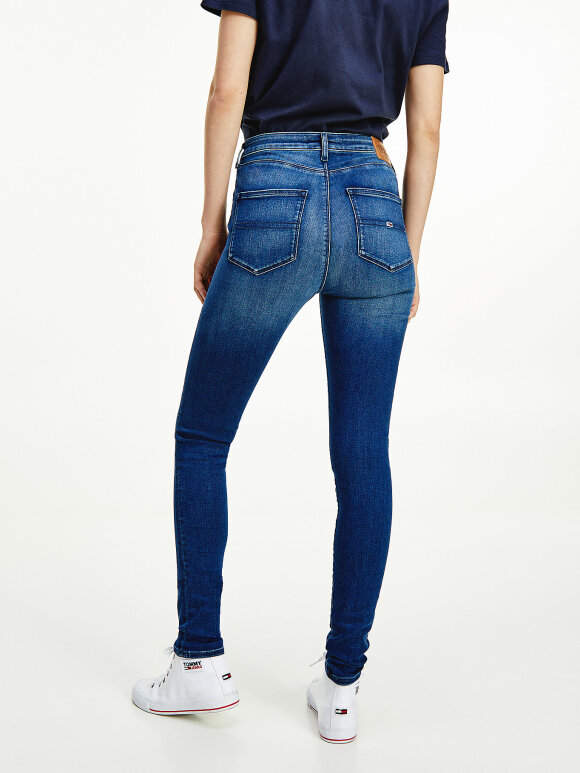 TOMMY WOMENSWEAR - Tommy Hilfiger SYLVIA HIGH RISE SUPER SKINNY FIT JEANS