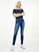 TOMMY WOMENSWEAR - Tommy Hilfiger SYLVIA HIGH RISE SUPER SKINNY FIT JEANS