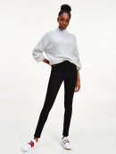 TOMMY WOMENSWEAR - Tommy Hilfiger SYLVIA HIGH RISE SUPER SKINNY BLACK JEANS
