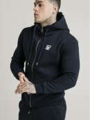 SikSilk  Zip Through Funnel Neck Hoodie