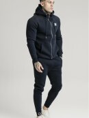 SikSilk  Zip Through Funnel Neck Hoodie