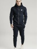 SikSilk  Zip Through Funnel Neck Hoodie