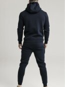 SikSilk  Zip Through Funnel Neck Hoodie