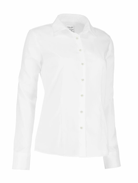 Seven seas Copenhagen - SEVEN SEAS FINE TWILL LADIES L/S MODERN FIT SHIRT