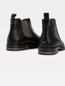 Tommy Hilfiger MENSWEAR - Tommy Hilfiger DEBOSSED SIGNATURE CHELSEA BOOTS