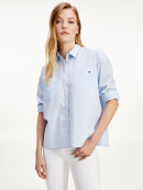 TOMMY WOMENSWEAR - Tommy Hilfiger PATCH POCKET RELAXED SHIRT