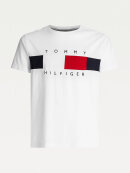 Tommy Hilfiger MENSWEAR - Tommy Hilfiger TEXTURED FLAG T-SHIRT