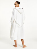 TOMMY WOMENSWEAR - Tommy Hilfiger WAFFLE HOODED BATHROBE