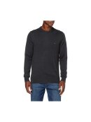 Tommy Hilfiger MENSWEAR - TOMMY HILFIGER  PIMA COTTON CASHMERE CREW NECK JUMPER