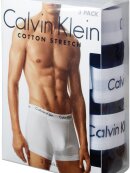 Calvin Klein - Calvin klein 3 PACK BOXER BRIEFS - COTTON STRETCH