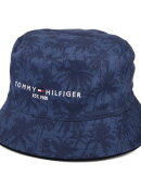 Tommy Hilfiger MENSWEAR - Tommy TH ESTABLISHED REVERSIBLE LOGO BUCKET HAT