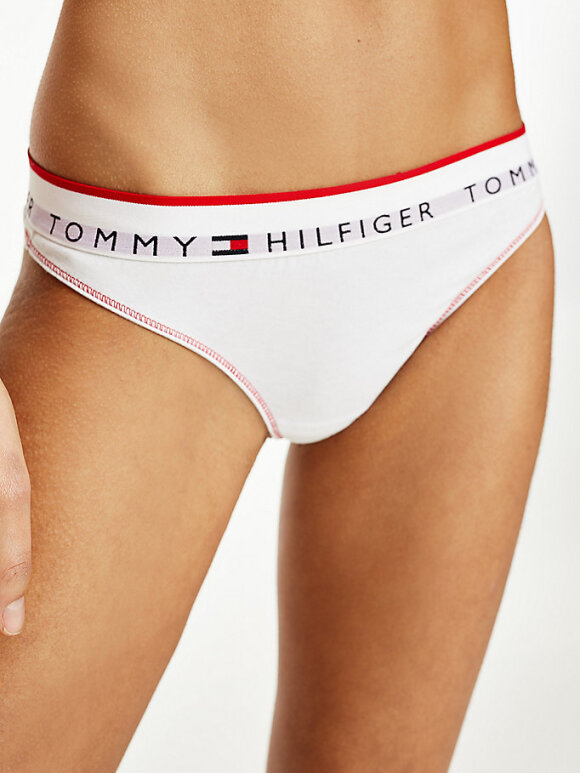 Tommy Hilfiger MENSWEAR - TOMMY REPEAT LOGO WAISTBAND THONG