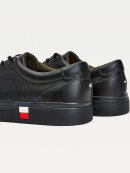 Tommy Hilfiger MENSWEAR - TOMMY MODERN SIGNATURE VULCANISED LEATHER TRAINERS