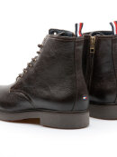 Tommy Hilfiger MENSWEAR - TOMMY ROUNDED LEATHER MID BROWN